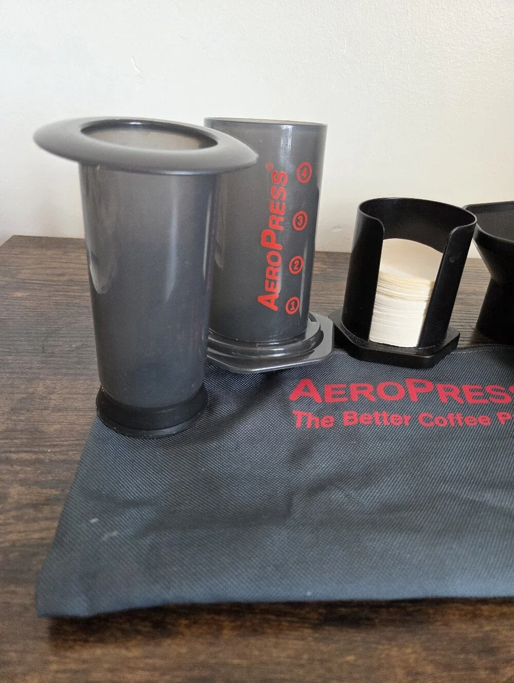 Aeropress Coffee Maker Original Portable With Storage Bag